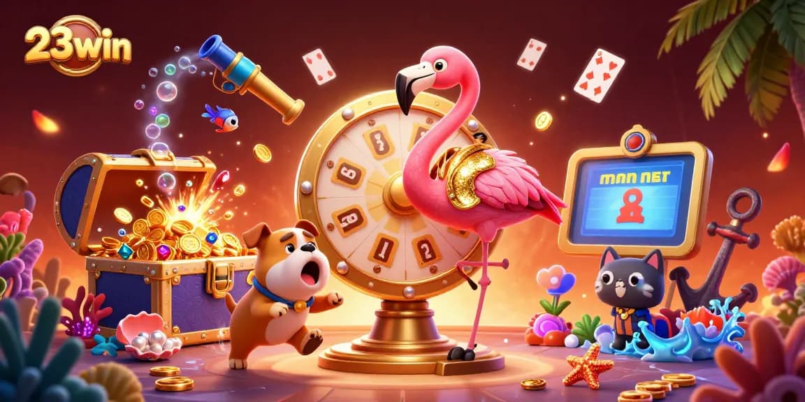 Engage in exciting wins at 23win with dynamic casino games and vibrant prizes!