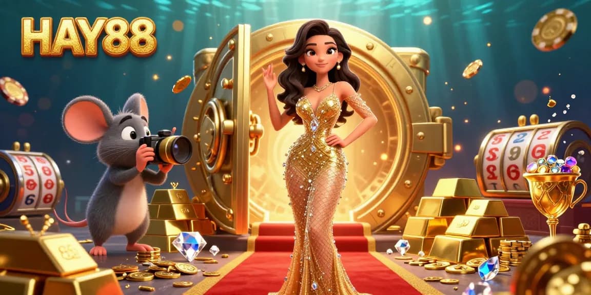 Experience the excitement of HAY88 with dazzling treasures and fun gambling elements.