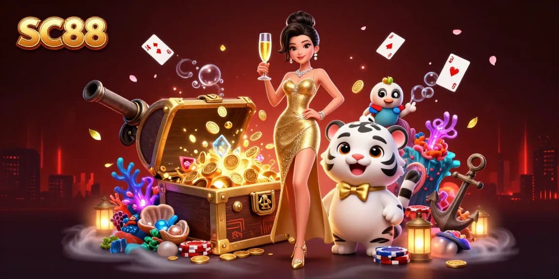 Win big at SC88 with thrilling games and dazzling rewards in a vibrant casino scene