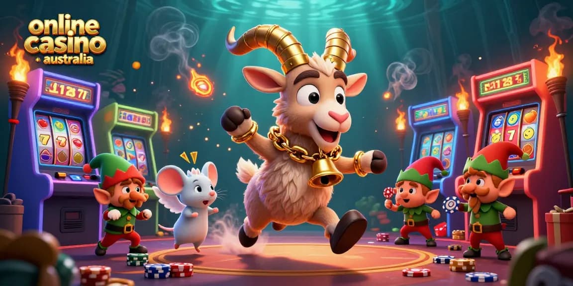 Engage in the vibrant world of online casino Australia with Krampus and friends stealing the spotlight.