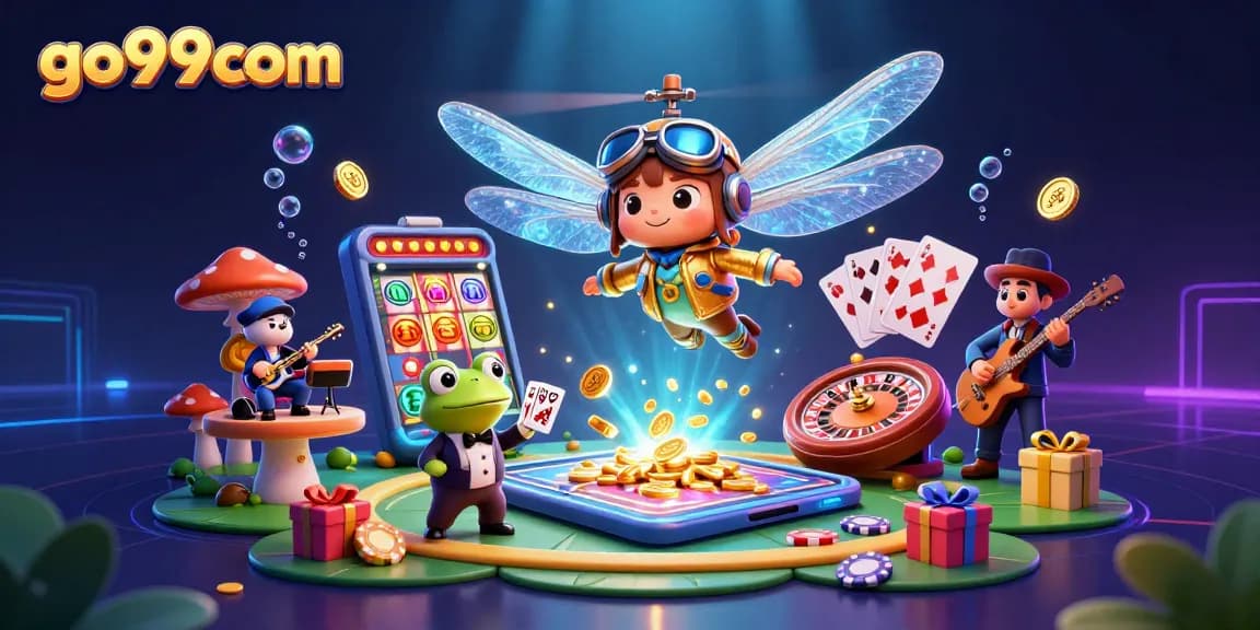 Experience exciting gameplay at go99com with vibrant slot machines and delightful characters.