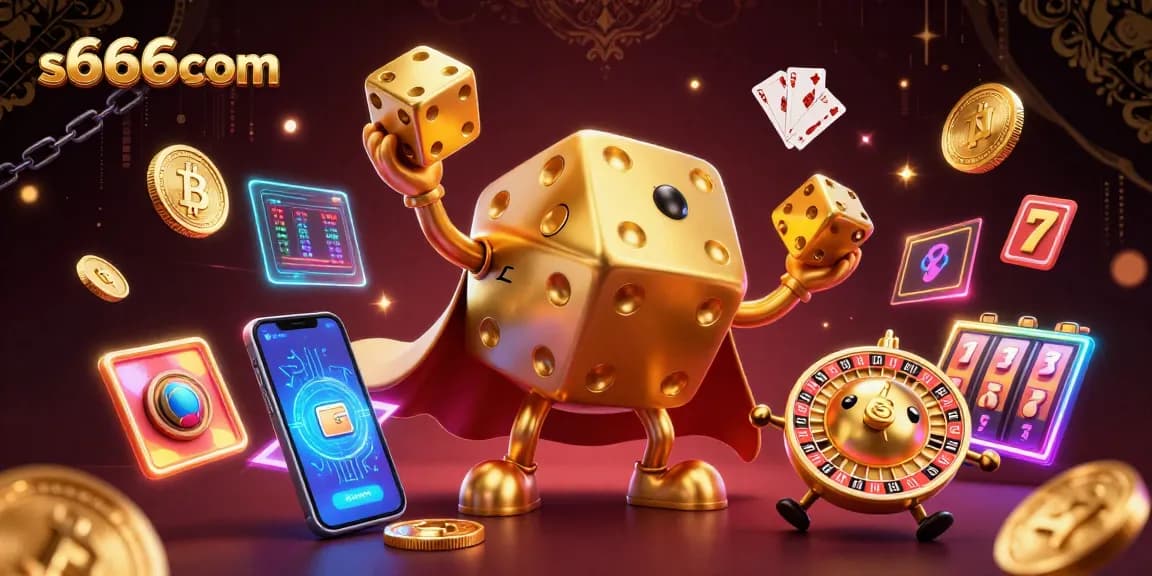 Experience thrilling gambling at s666com with golden dice golems and vibrant slot games.