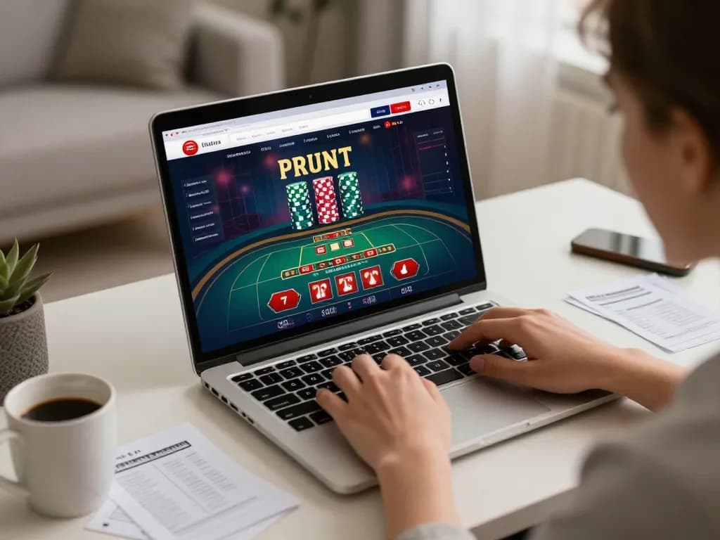 Experience the thrill of MM88 online gambling with strategic gameplay on a modern device.