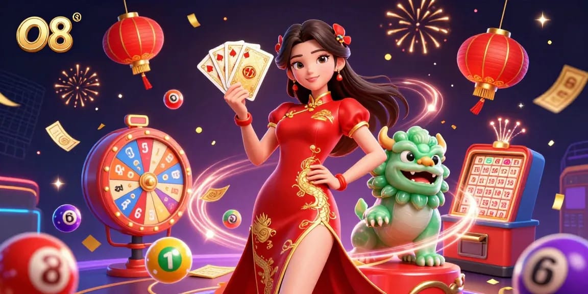 Engage with O8's thrilling casino experience, featuring live games and exciting betting opportunities.