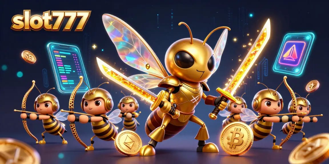 Experience the thrill of slot777 with a dynamic casino illustration featuring high-stakes action.