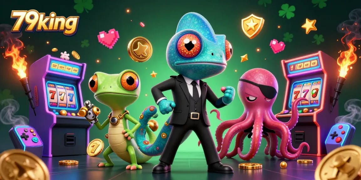 Experience thrilling gameplay at 79king with vibrant casino elements and exciting characters.