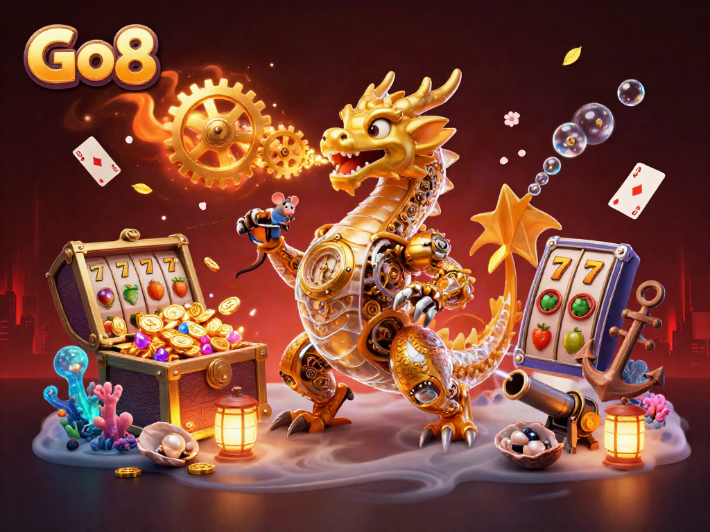 Experience the thrill of Go8 with golden slot jackpots and strategic gaming elements!