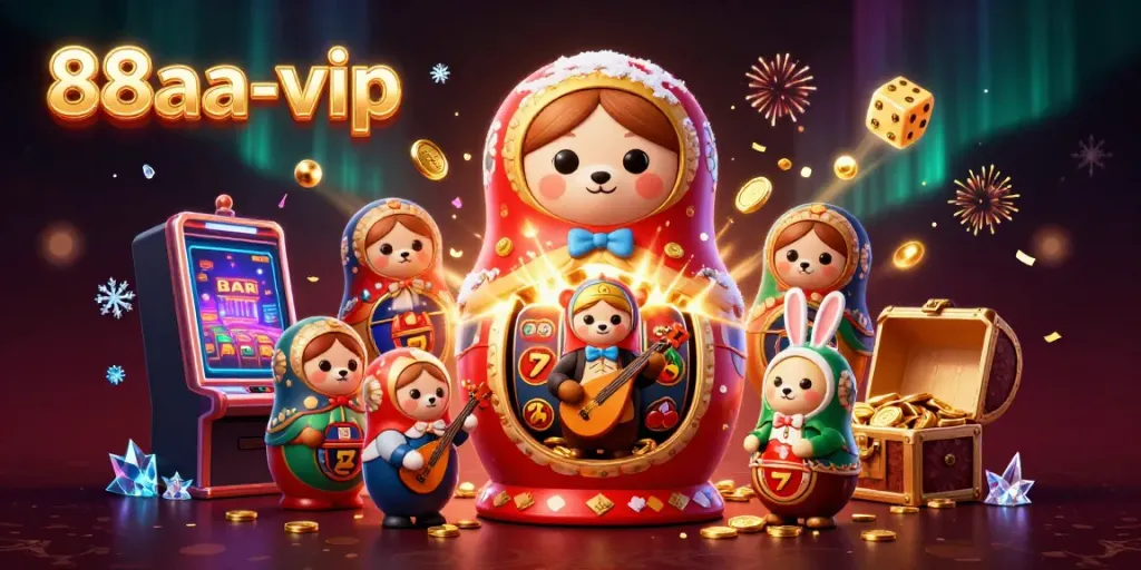 Experience the thrill of 88aa-vip with vibrant casino action and dynamic characters at play.