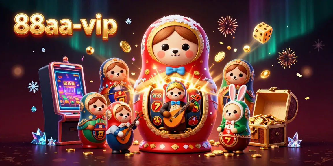 Experience the thrill of 88aa-vip with vibrant casino action and dynamic characters at play.