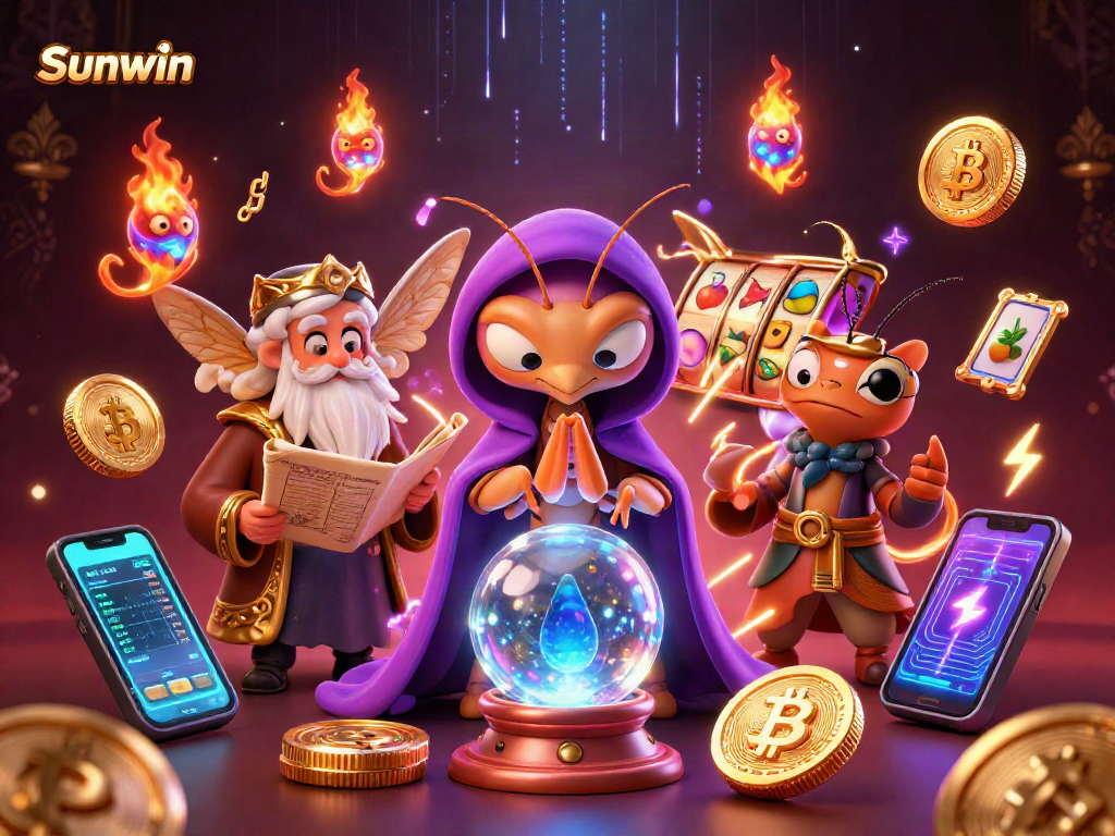 Spin the slots at Sunwin with vibrant game elements and mystical characters for exciting wins.
